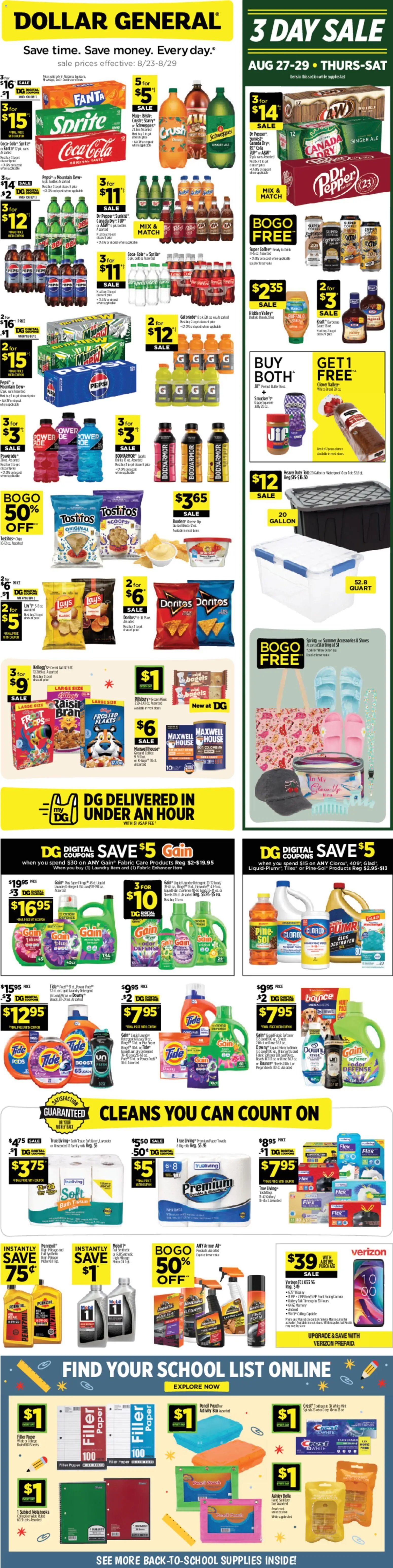 Dollar General Weekly Ad - TX