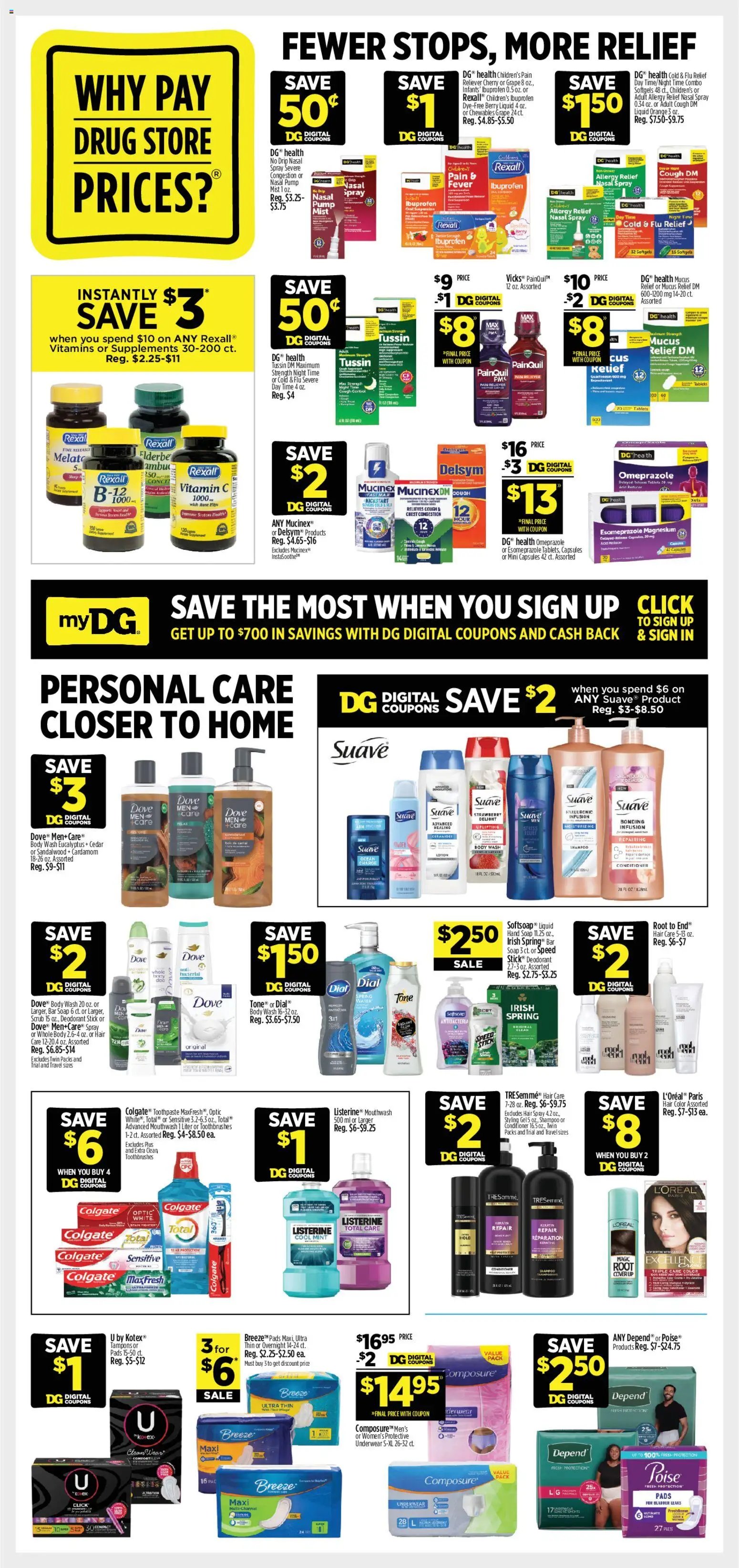 Dollar General Weekly Ad - TX