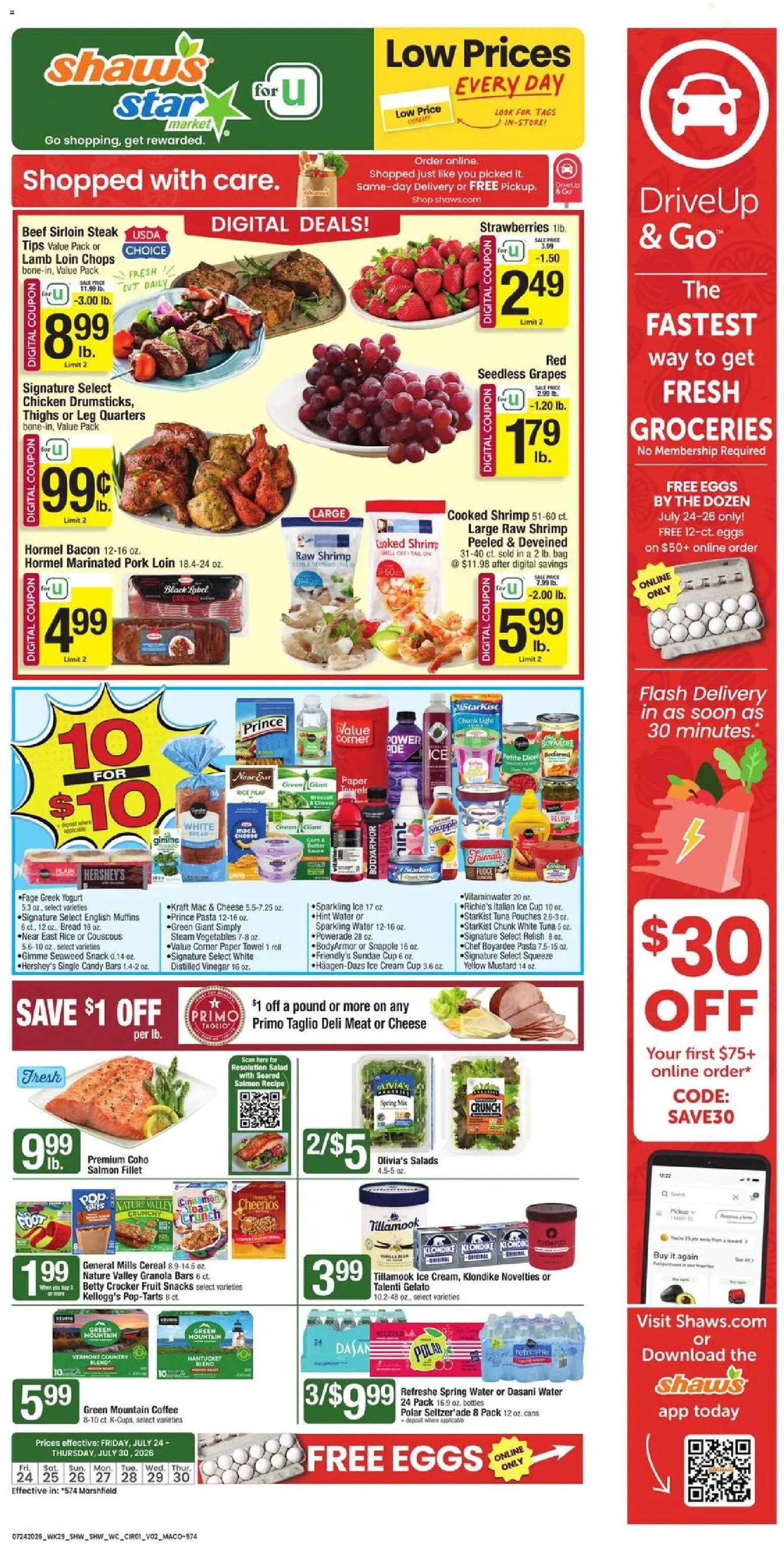Star Market Weekly Ad - MA