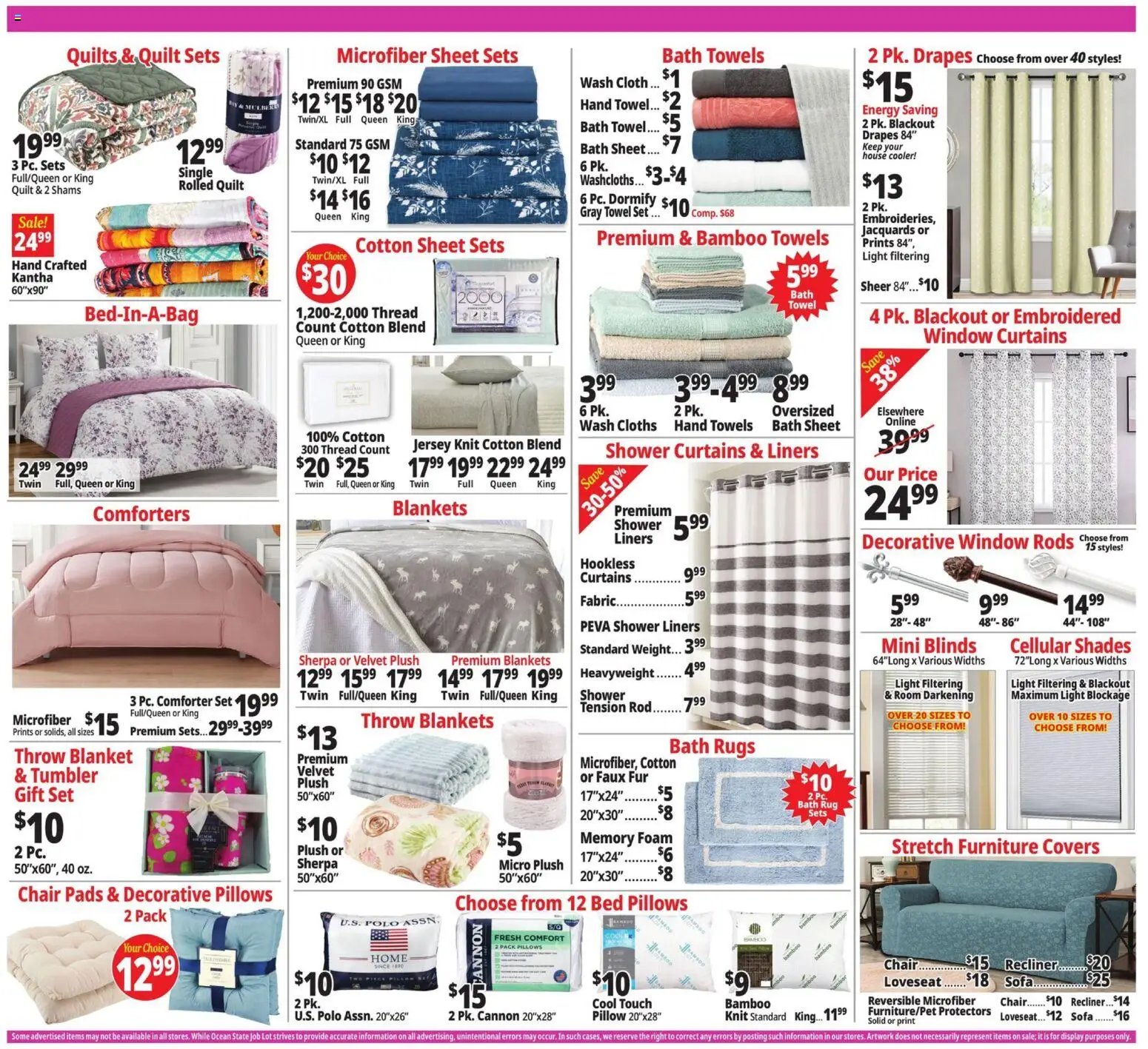 Ocean State Job Lot Weekly Ad - MA