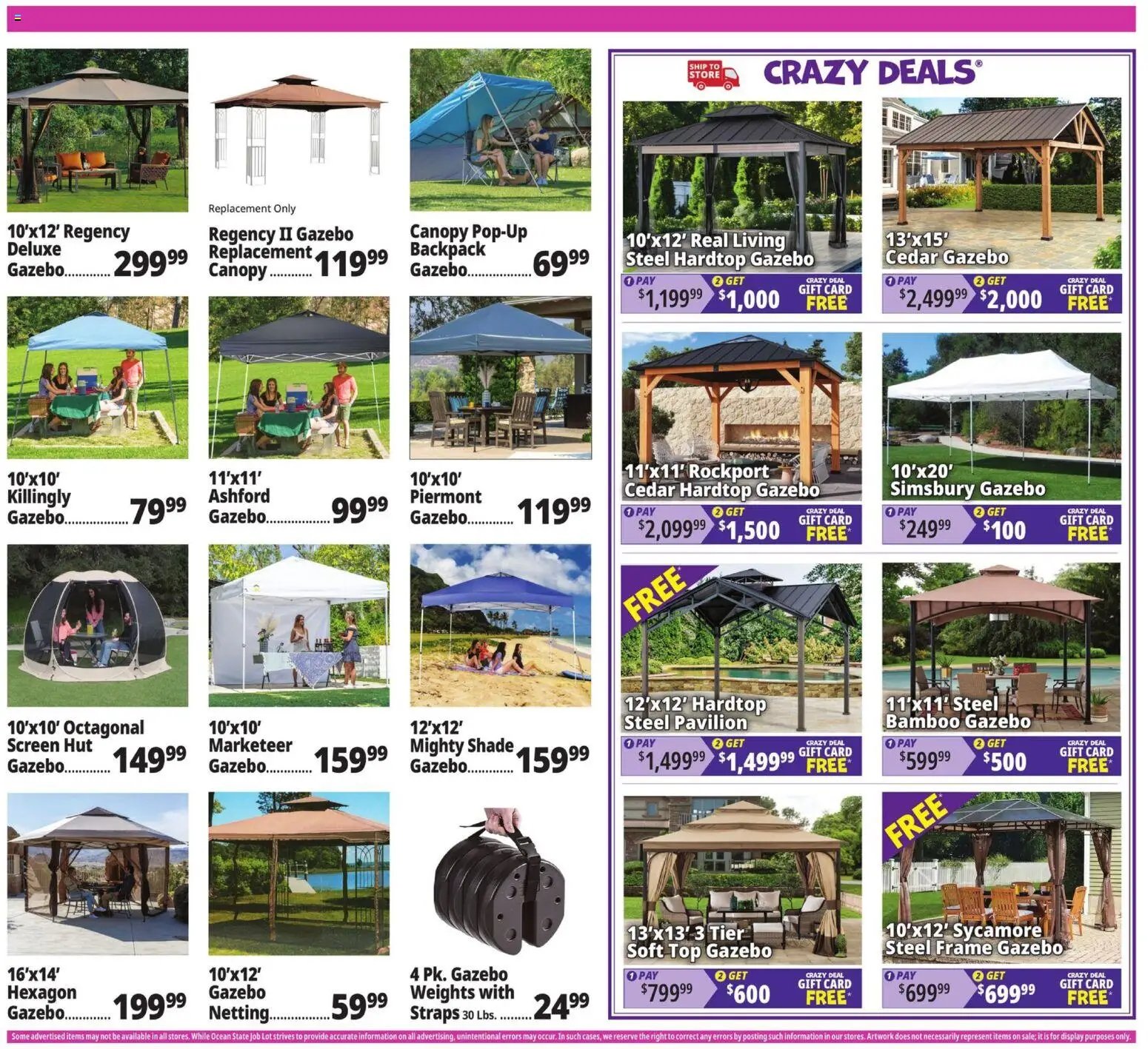 Ocean State Job Lot Weekly Ad - MA
