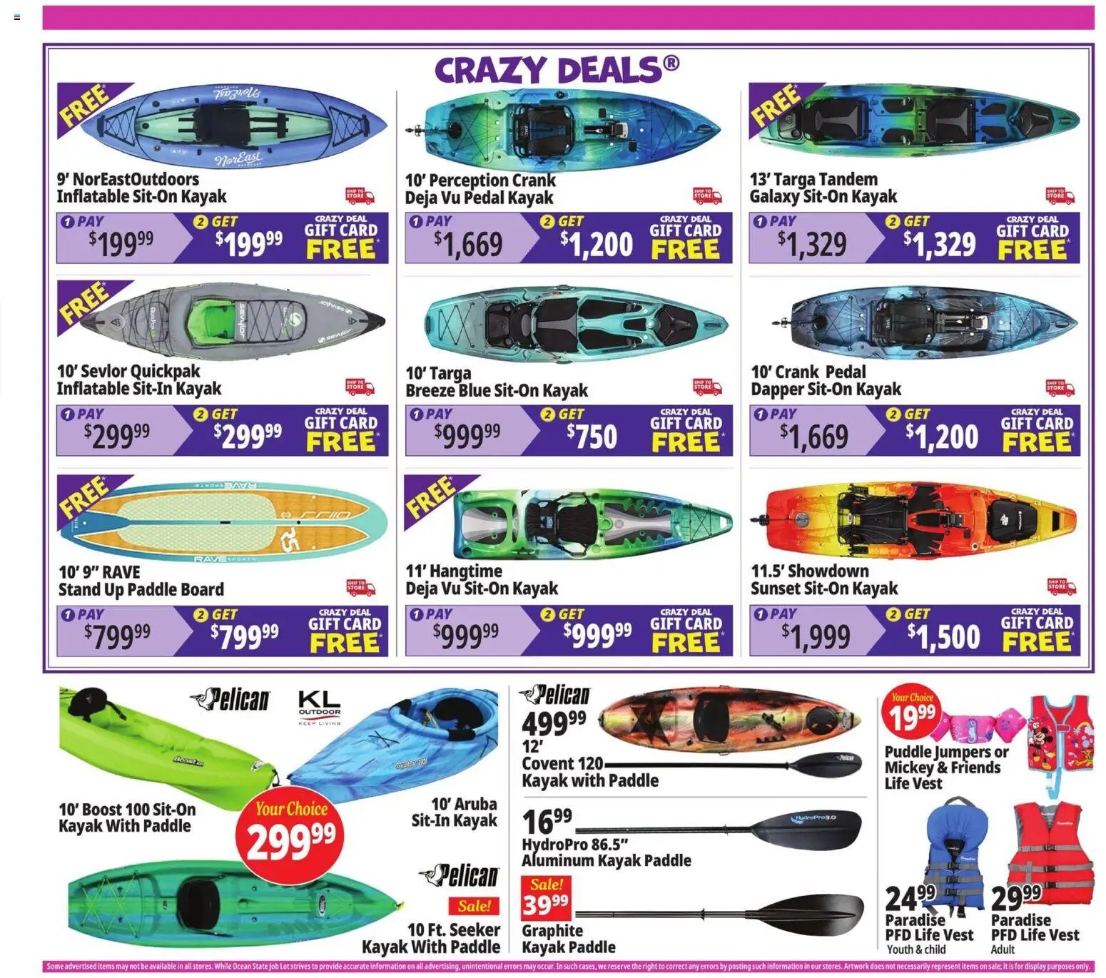 Ocean State Job Lot Weekly Ad - MA