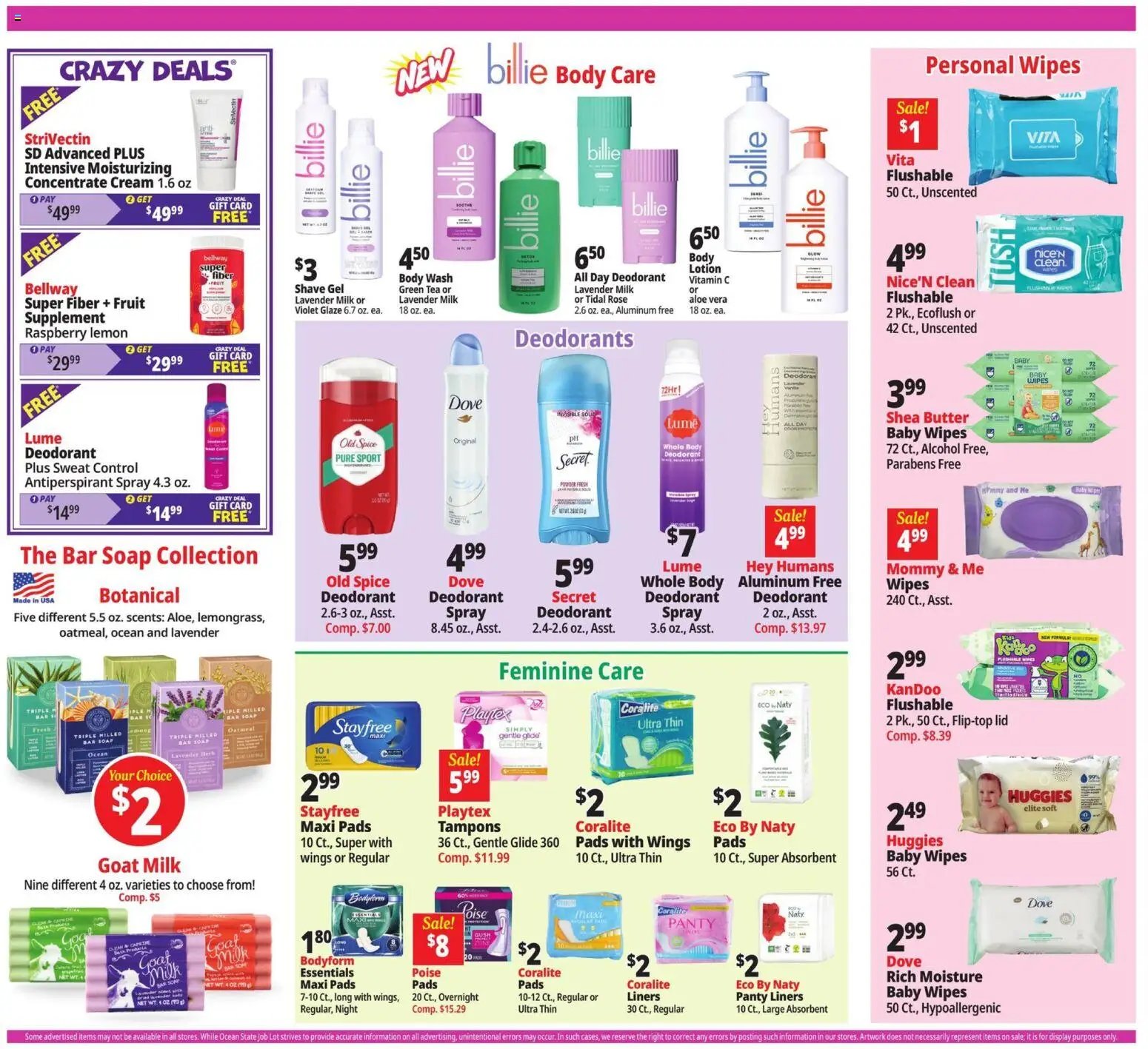 Ocean State Job Lot Weekly Ad - MA