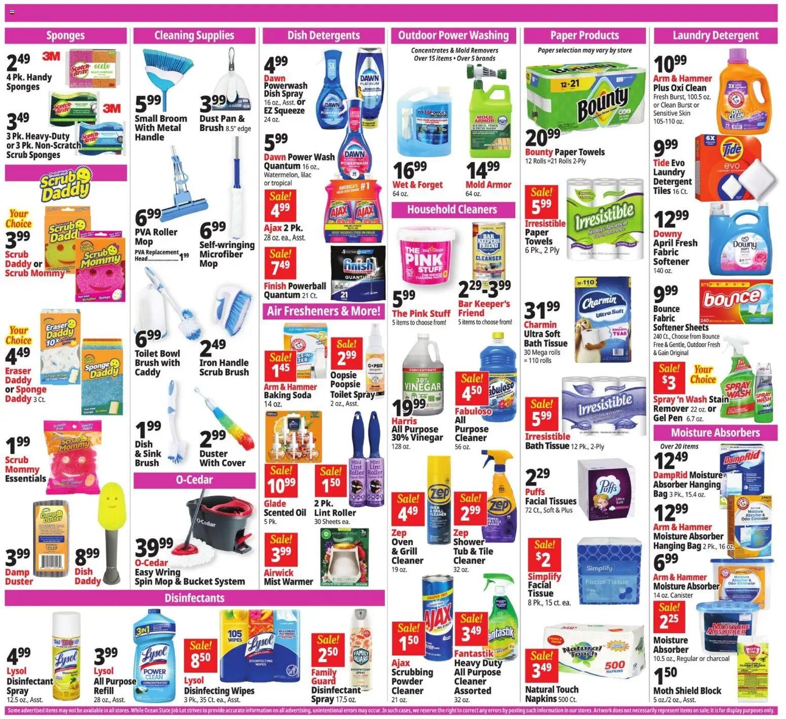 Ocean State Job Lot Weekly Ad - MA