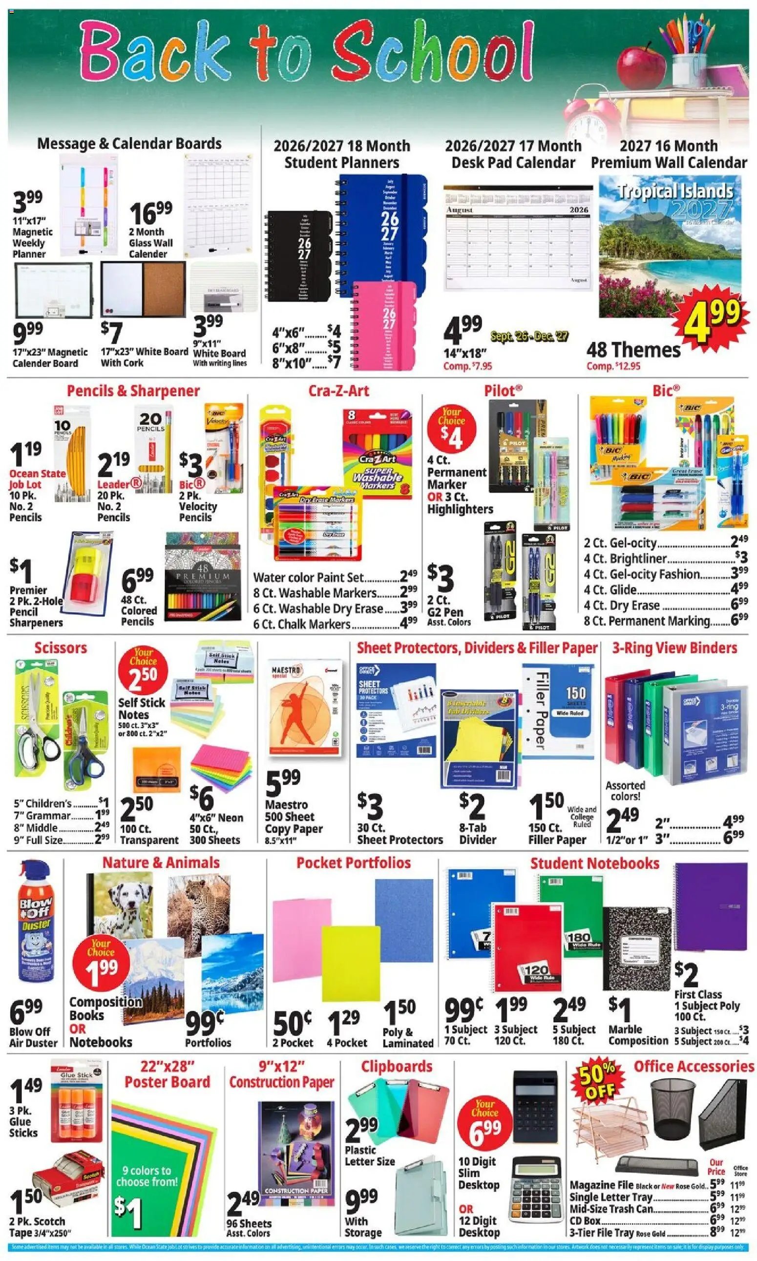 Ocean State Job Lot Weekly Ad - MA