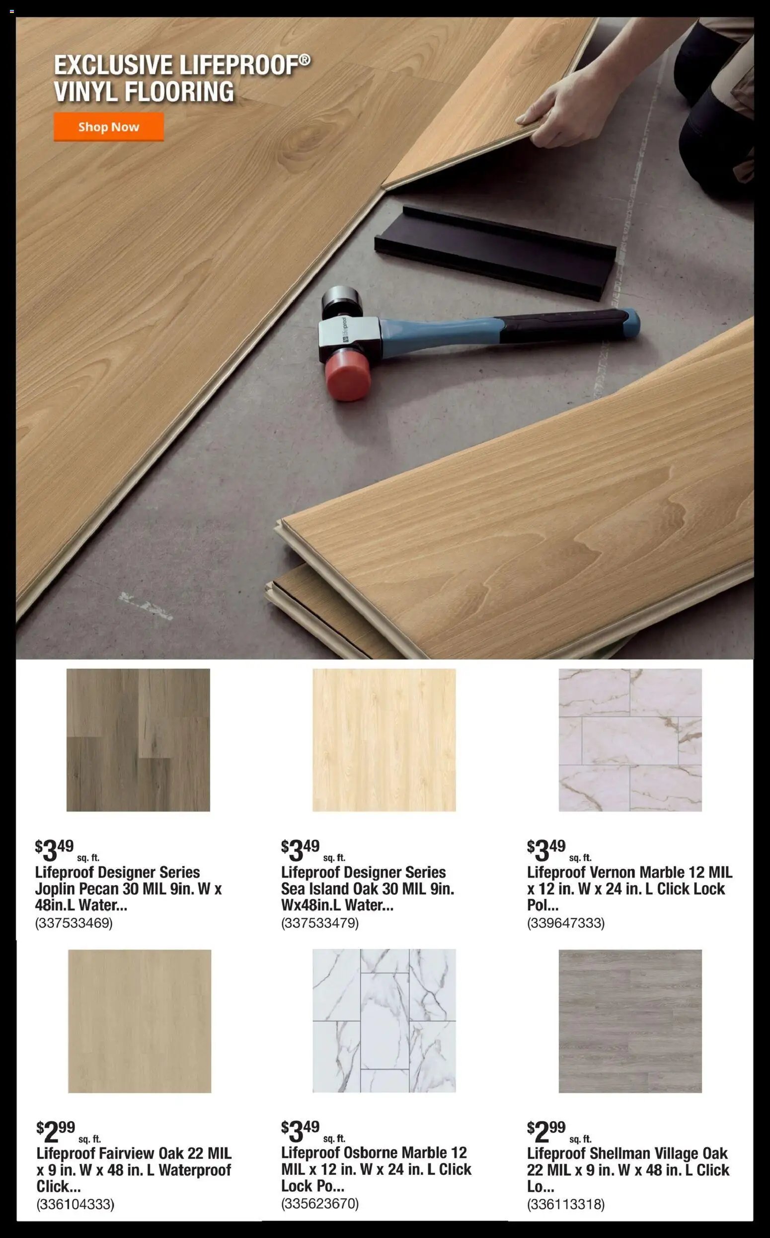 Home Depot Shop Pro Ad