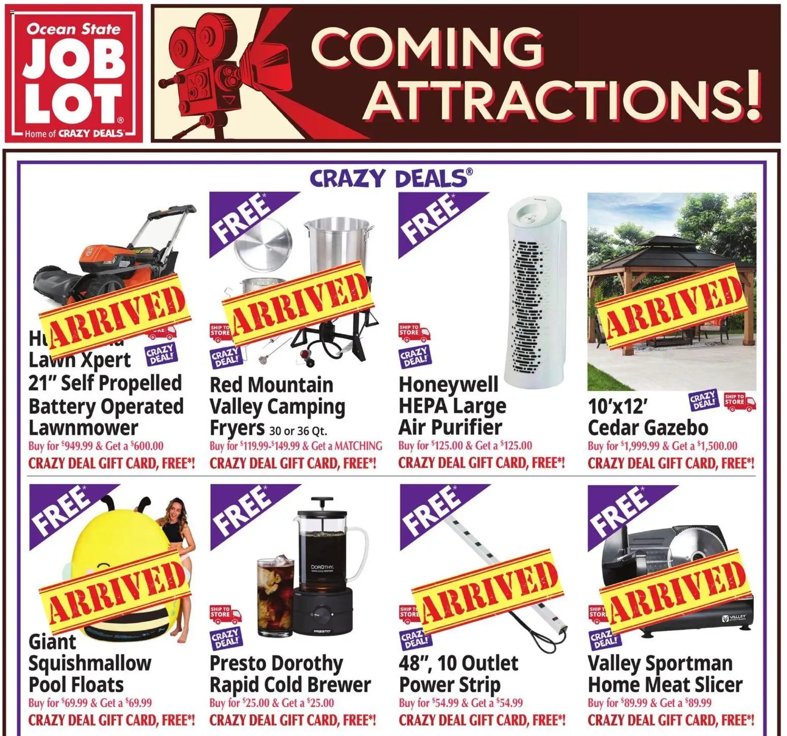 Ocean State Job Lot Ad