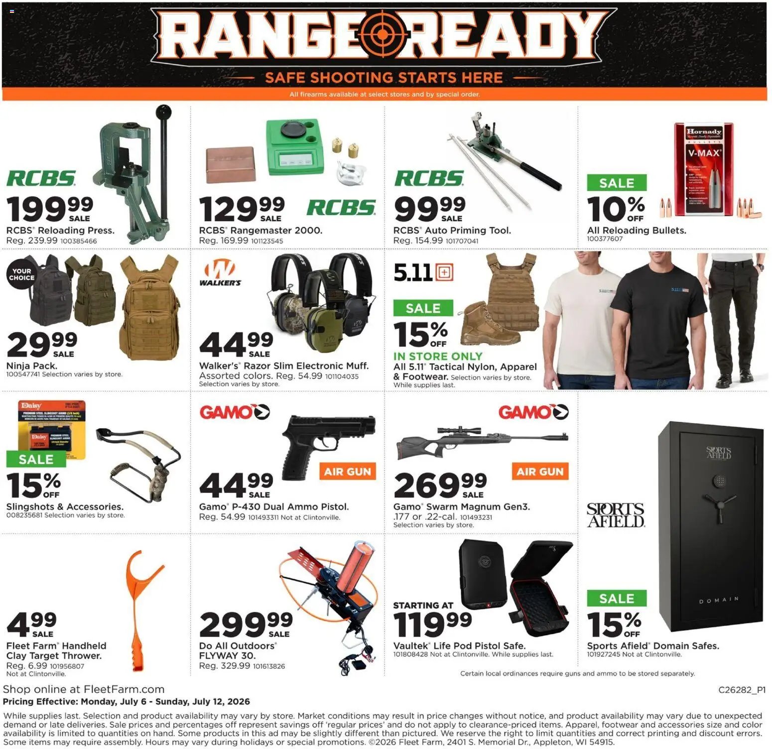 Mills Fleet Farm Take Aim