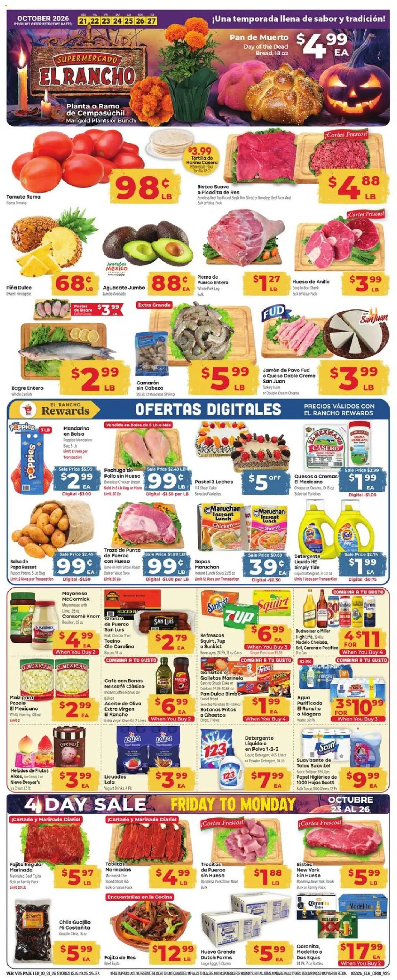 El Rancho Weekly Ad