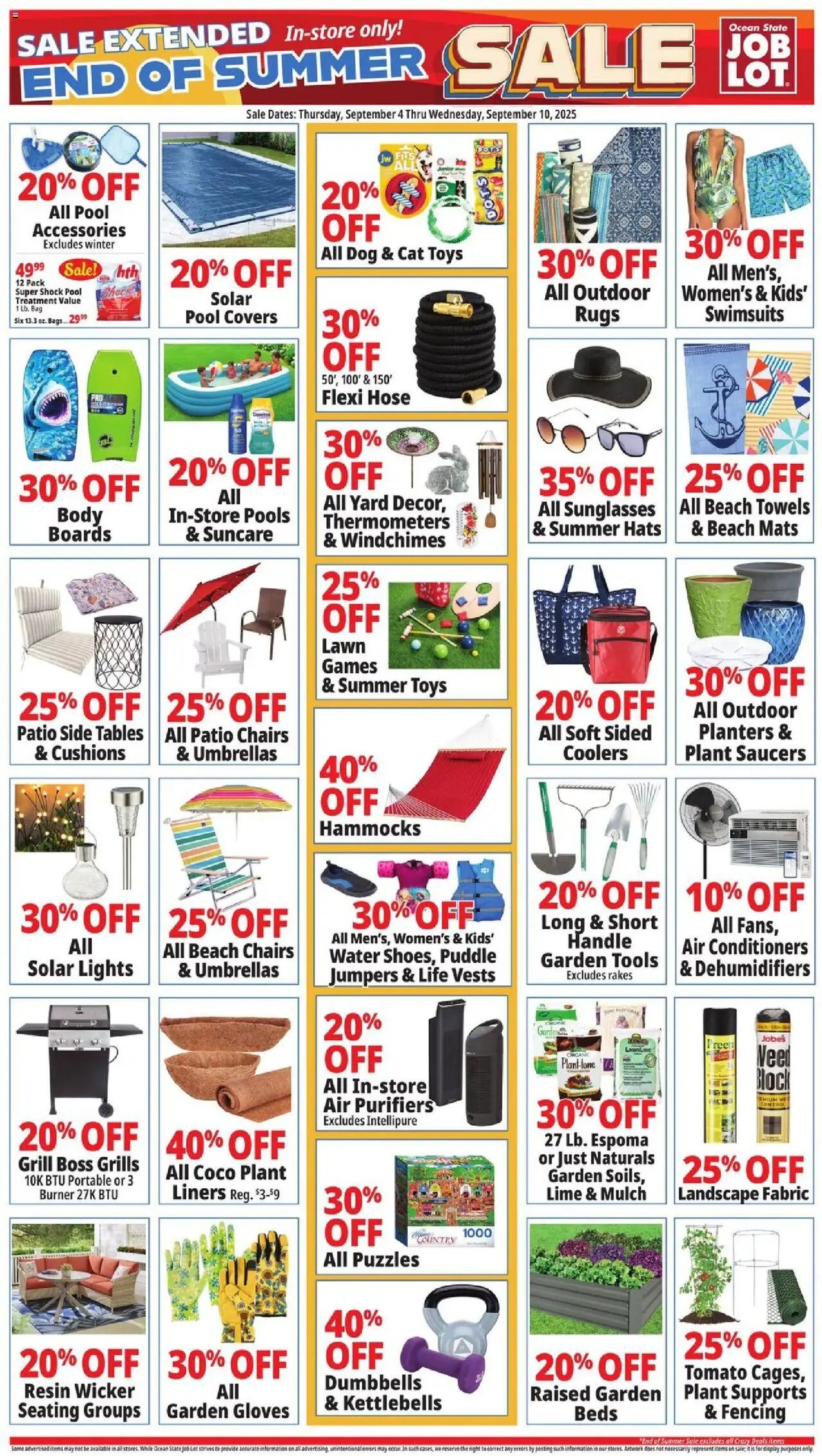 Ocean State Job Lot Weekly Ad (2025-09-04 - 2025-09-10) | 1
