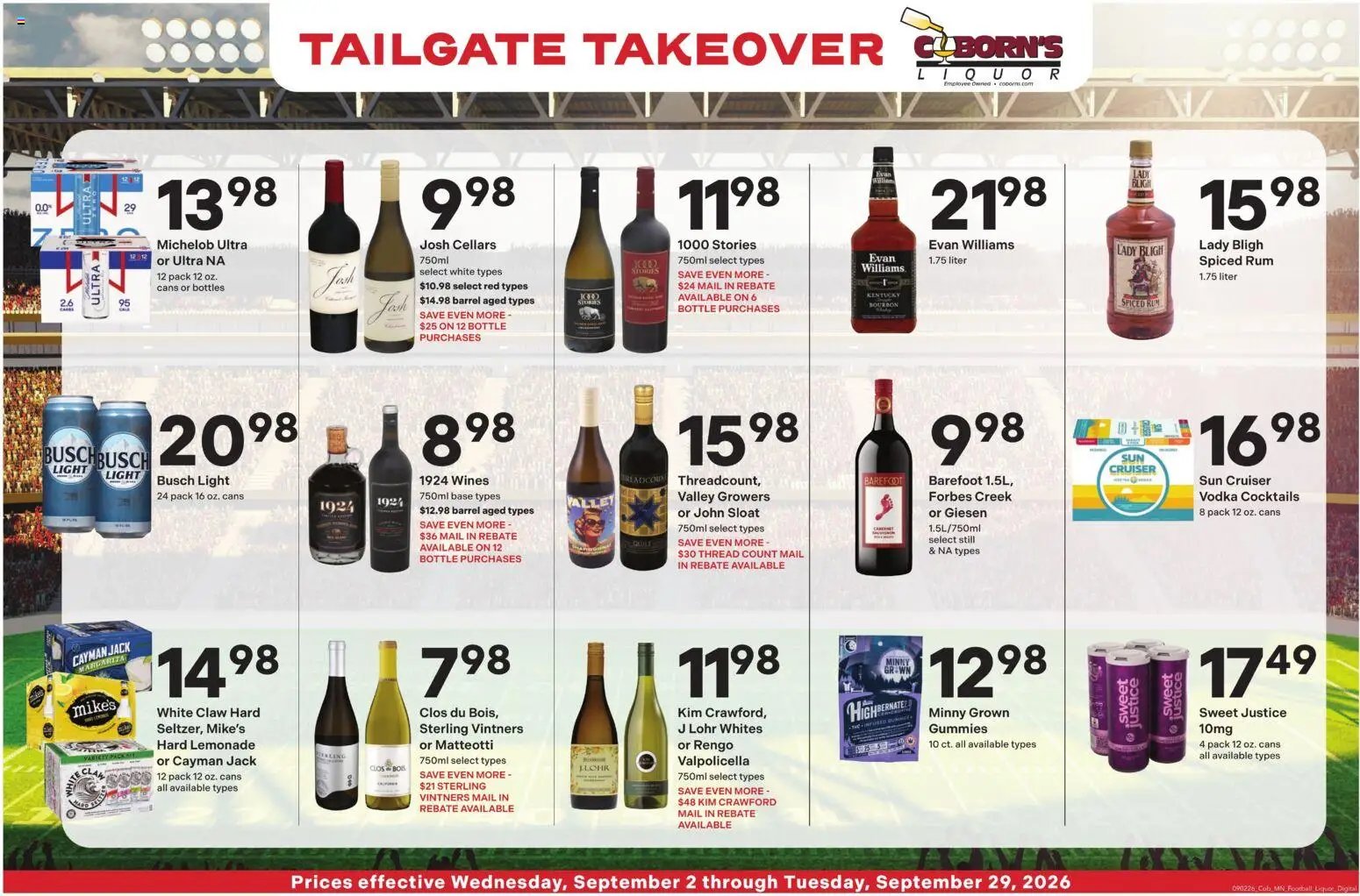 Coborn's Liquor Ad