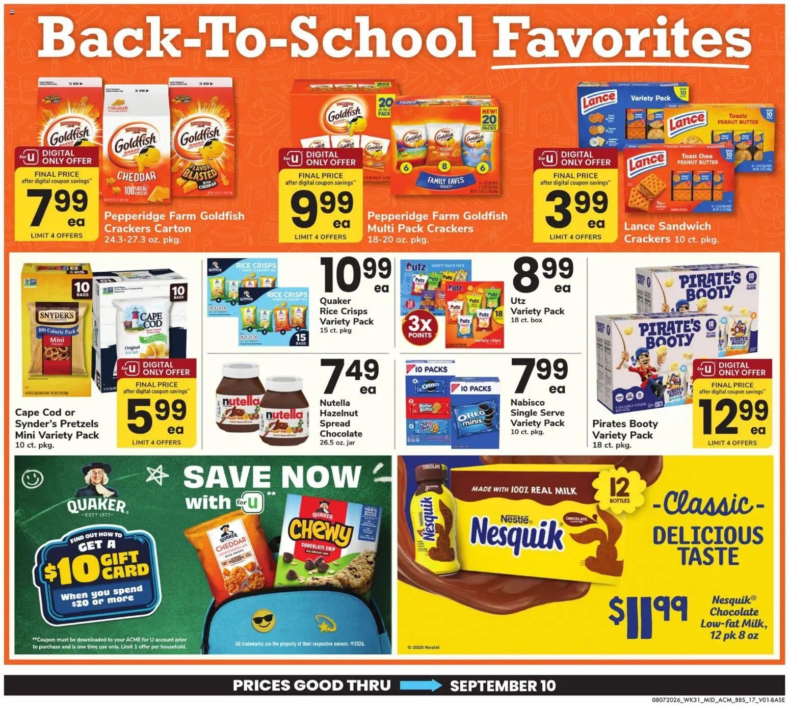 Acme Big Book of Savings