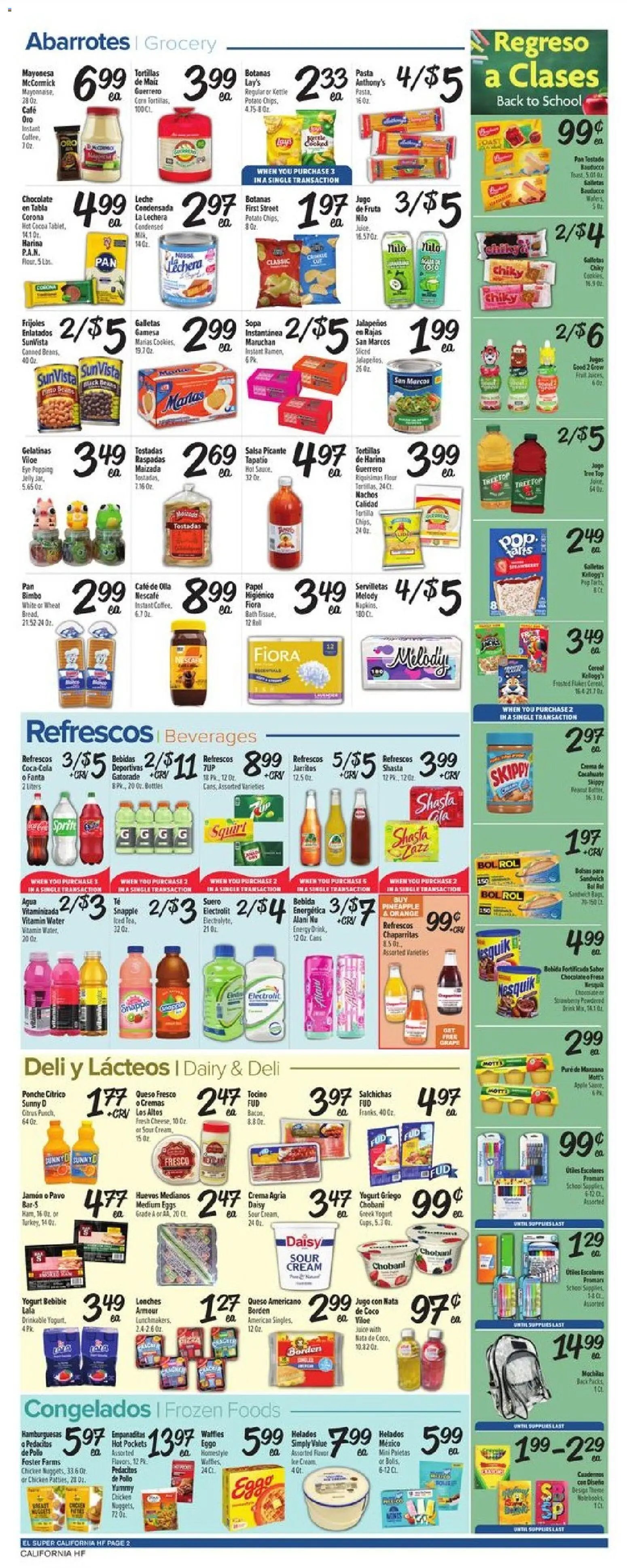 El Super Weekly Ad - CA