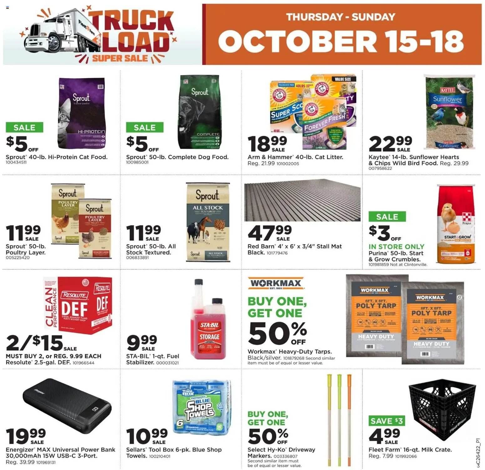 Mills Fleet Farm Ad