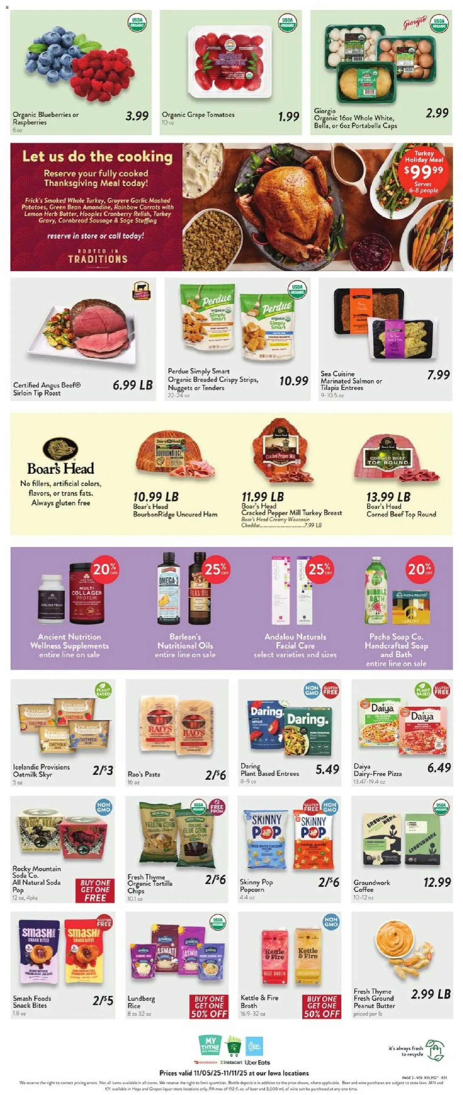 Fresh Thyme Weekly Ad - IA (2025-11-05 - 2025-11-11) | 5