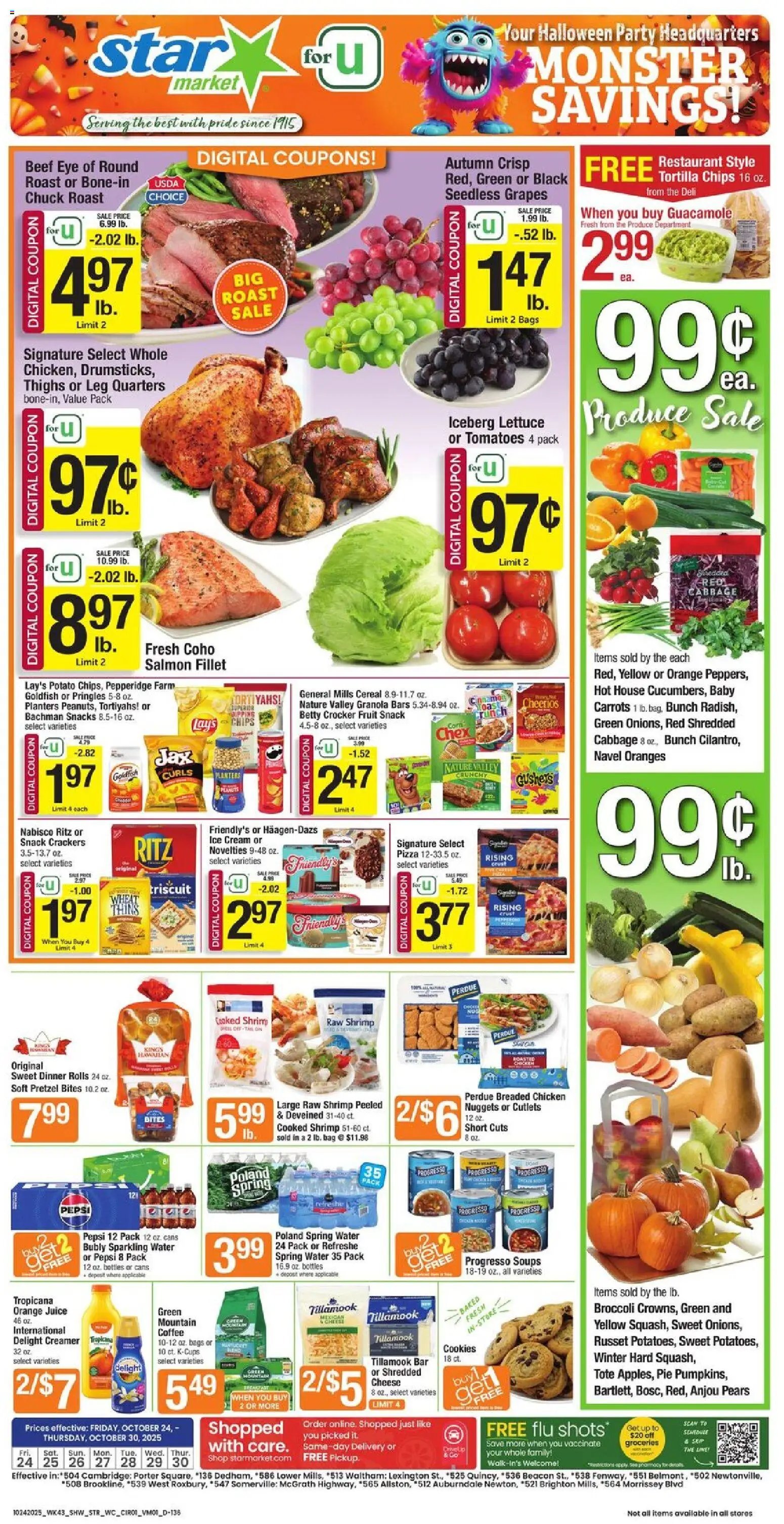 Star Market Weekly Ad (2025-10-24 - 2025-10-30) | 1