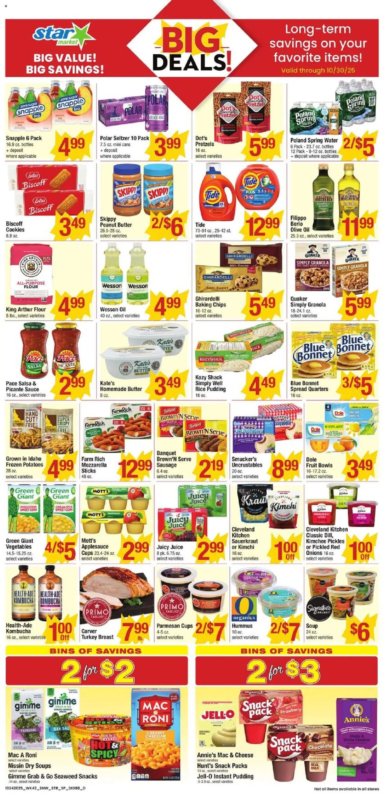 Star Market Weekly Ad (2025-10-24 - 2025-10-30) | 7