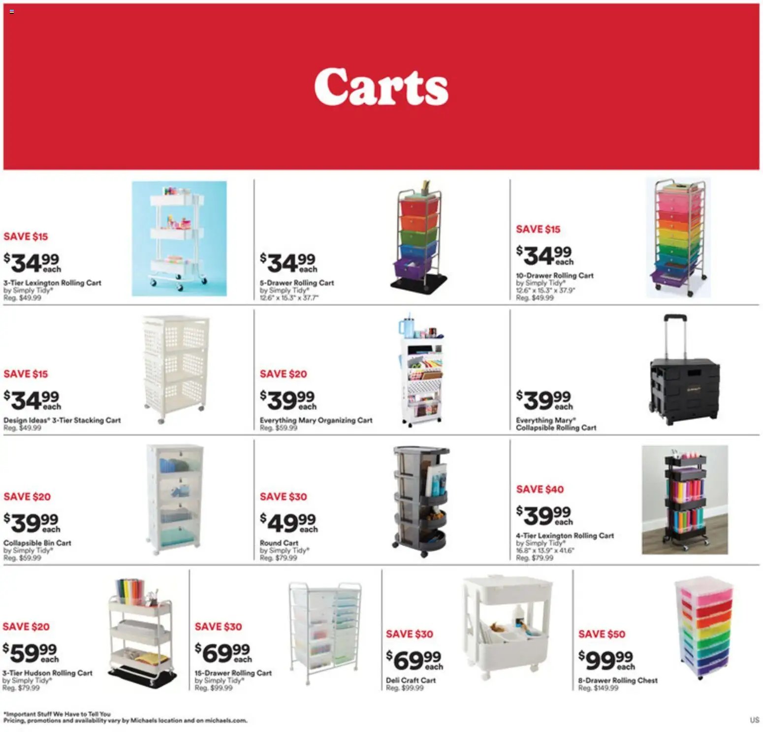 Michaels Weekly Ad
