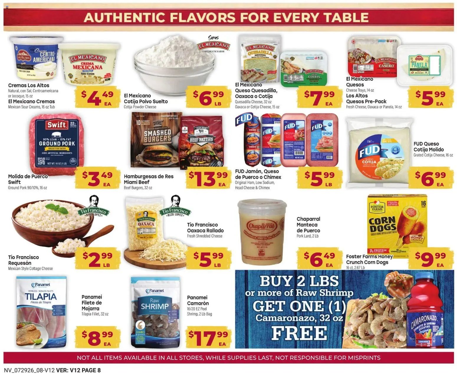 Cardenas Monthly Ad