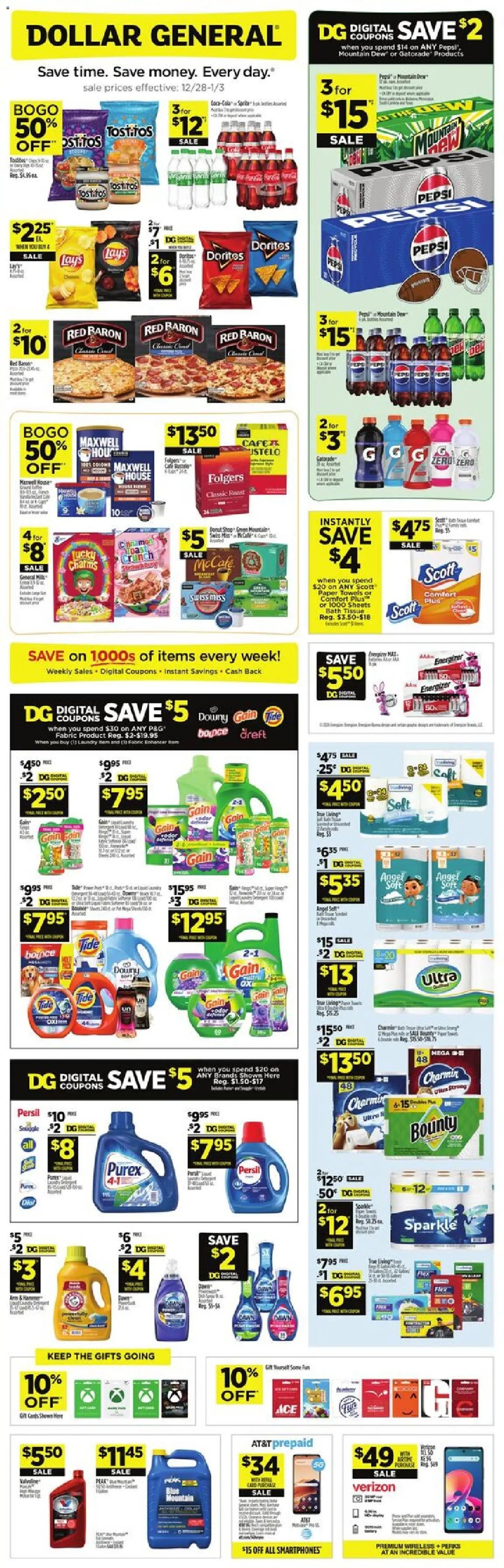 Dollar General Weekly Ad - TX