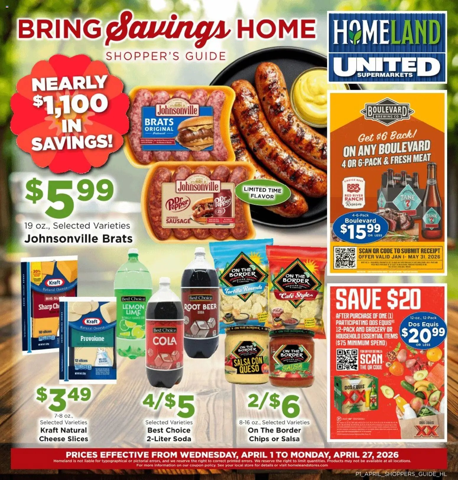 Homeland Bring Savings Home Shopper's Guide