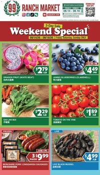 99 Ranch Market Weekend Special