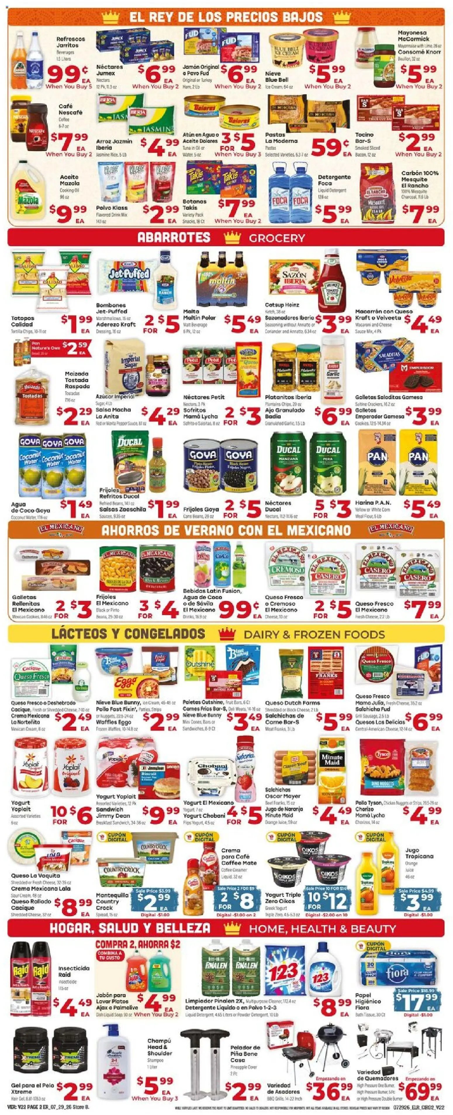 El Rancho Weekly Ad