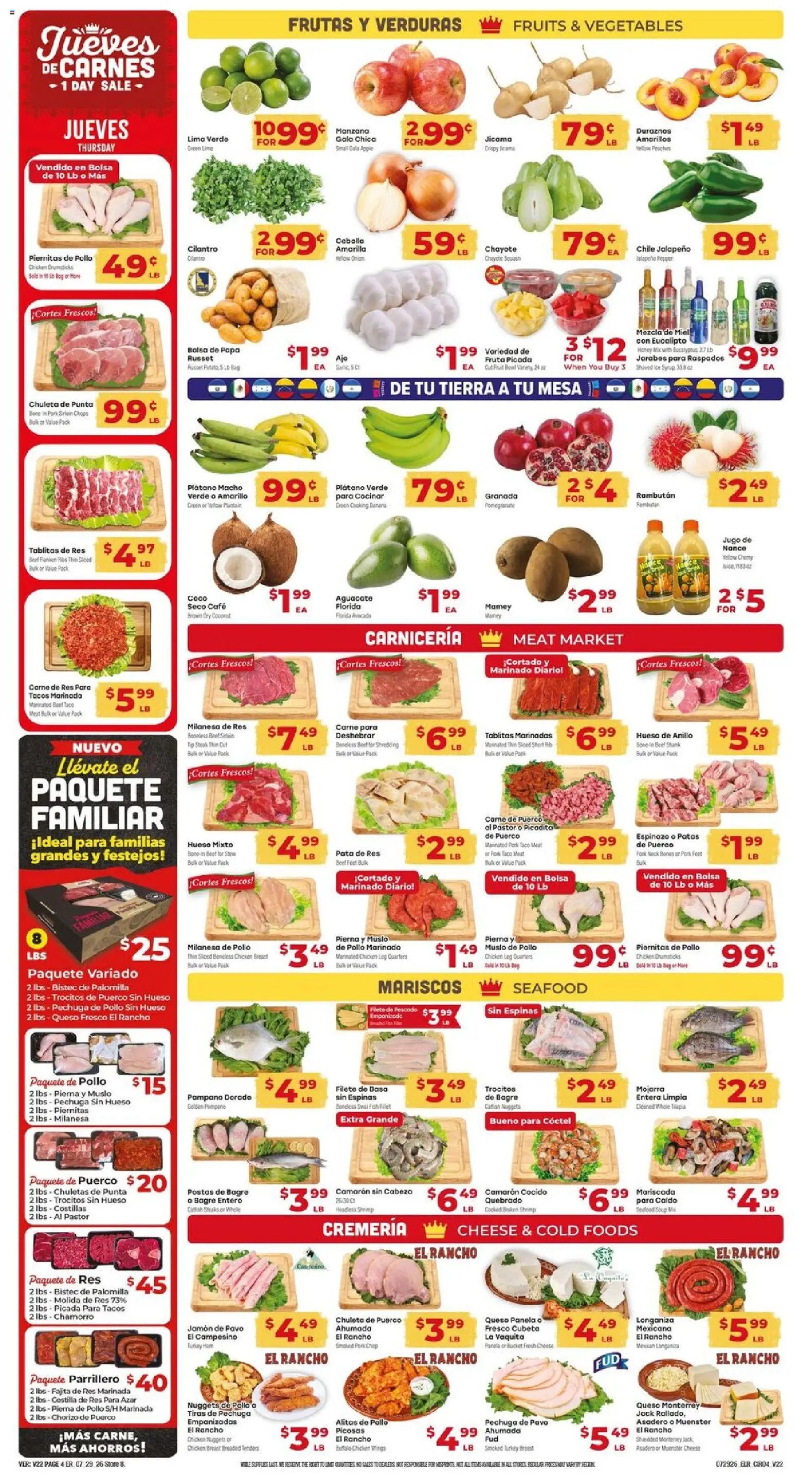 El Rancho Weekly Ad