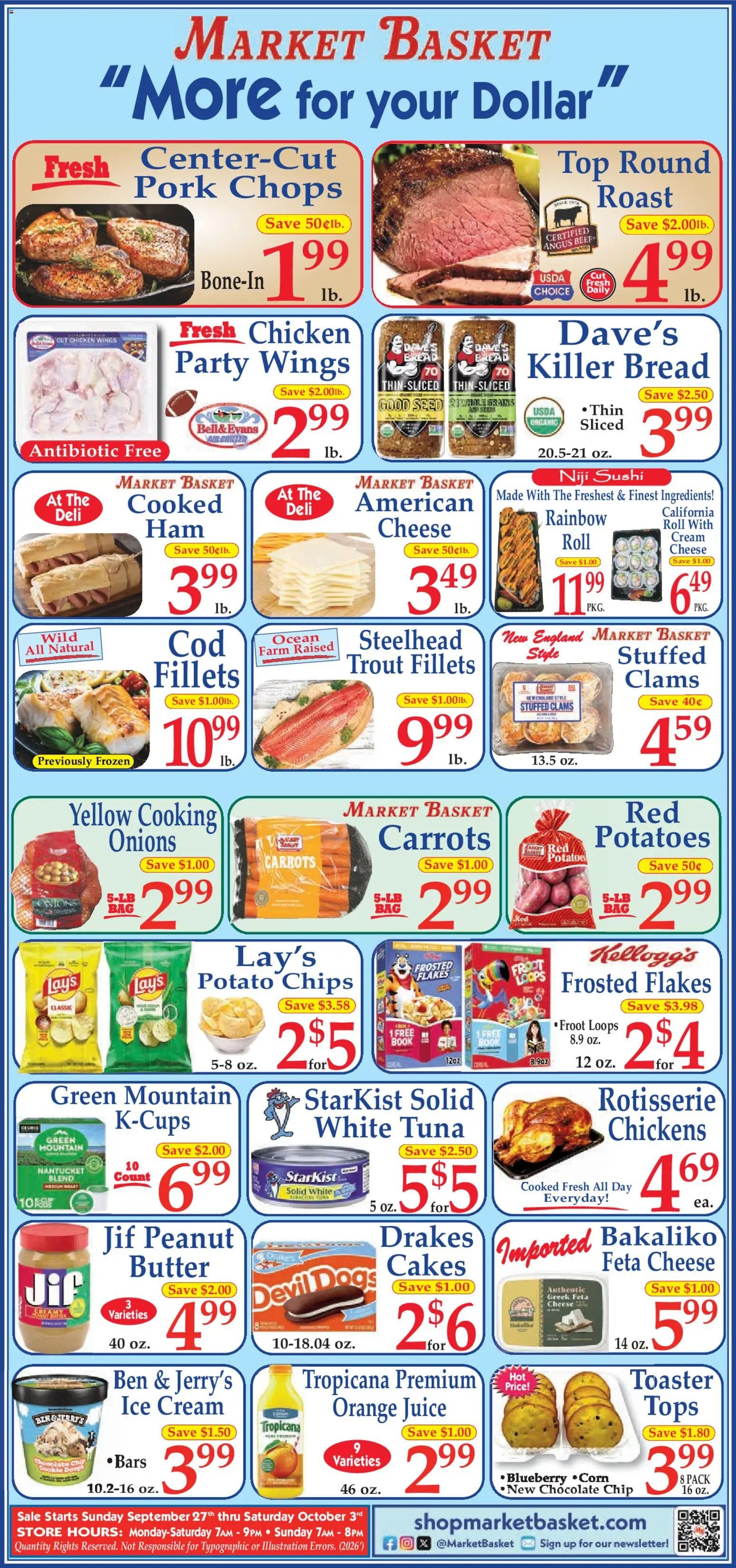 Market Basket Ad