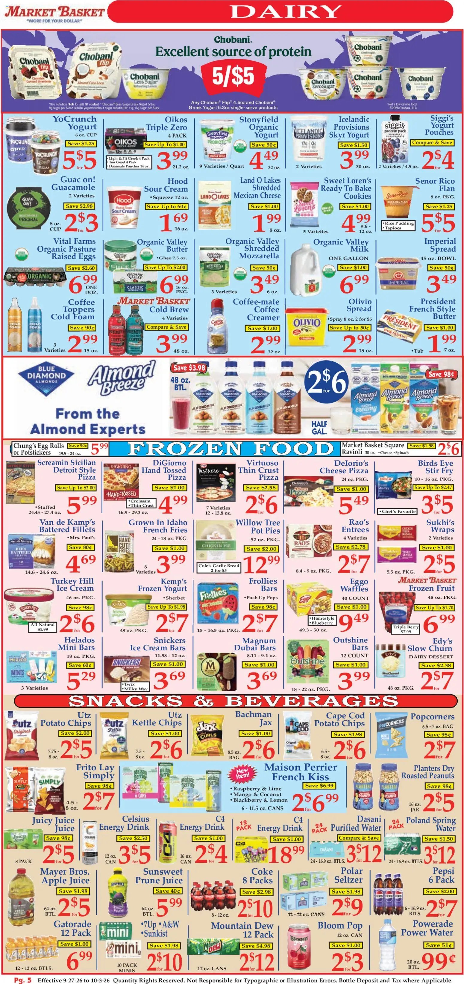 Market Basket Ad