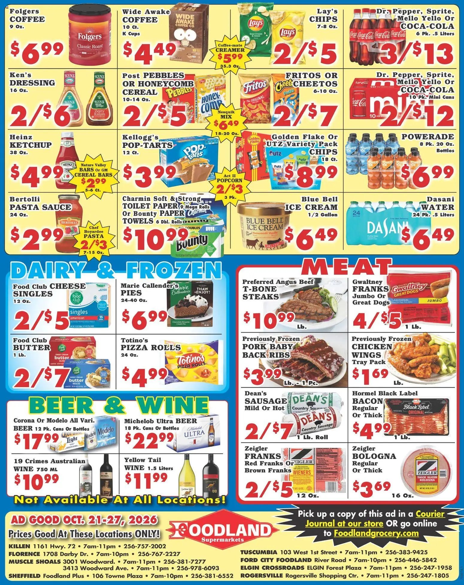 Foodland Weekly Ad - Supermarkets