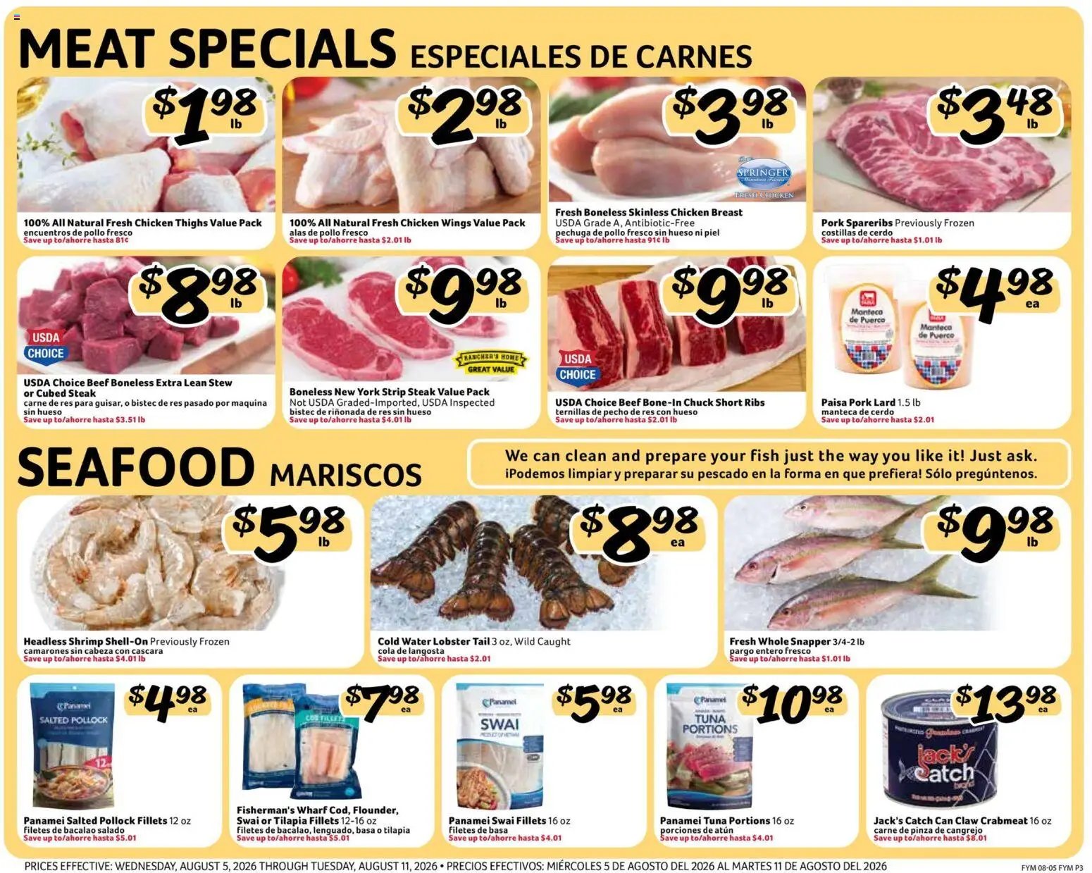 Fresco y Más Weekly Ad