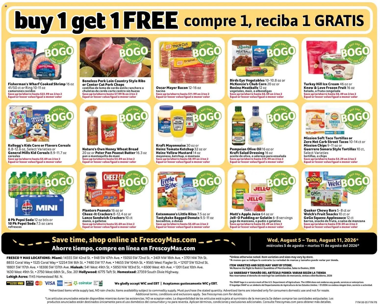 Fresco y Más Weekly Ad