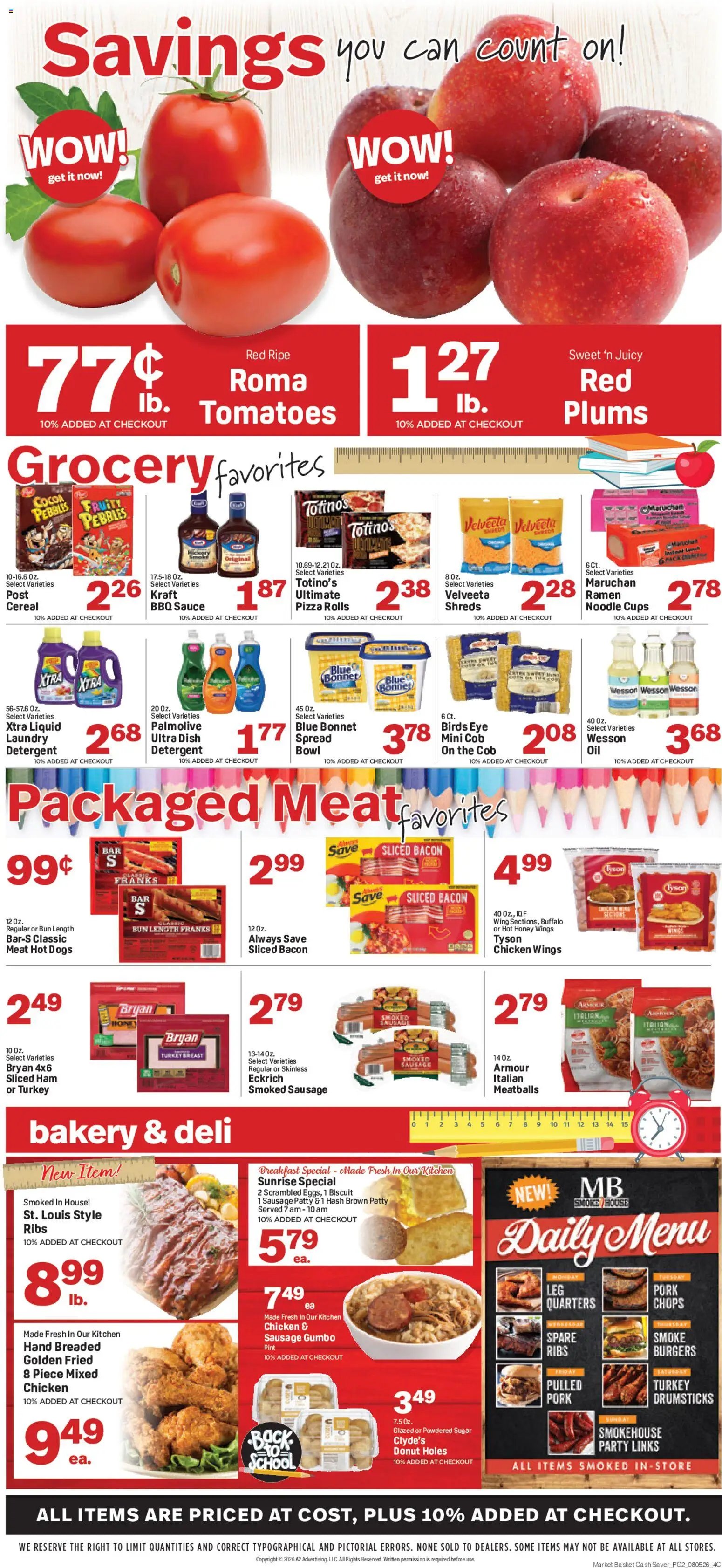 Market Basket Cash Saver