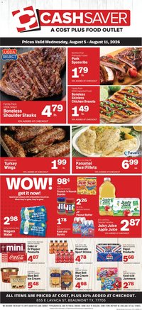 Market Basket Cash Saver