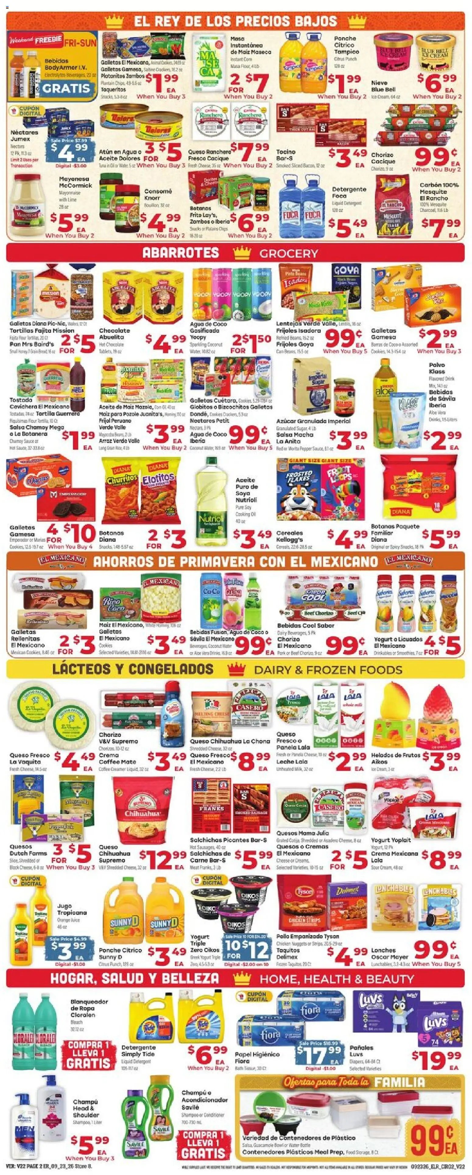 El Rancho Weekly Ad