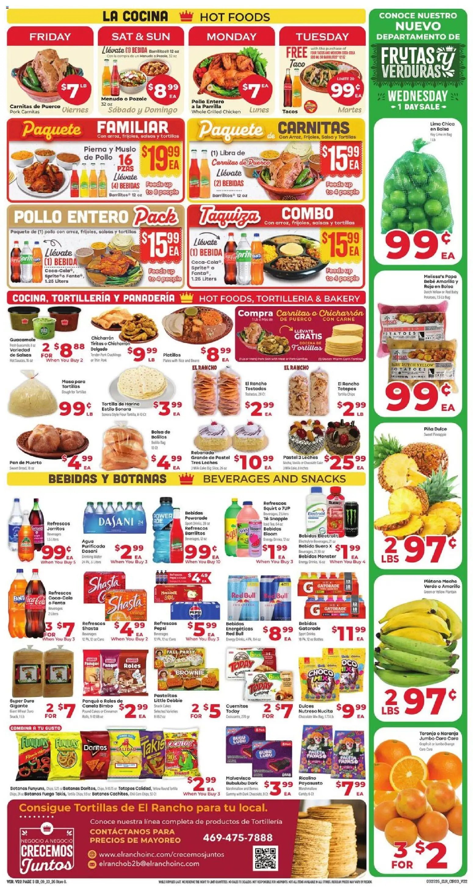 El Rancho Weekly Ad