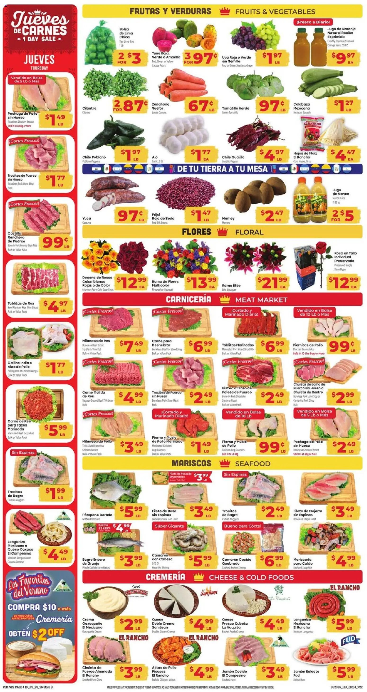 El Rancho Weekly Ad
