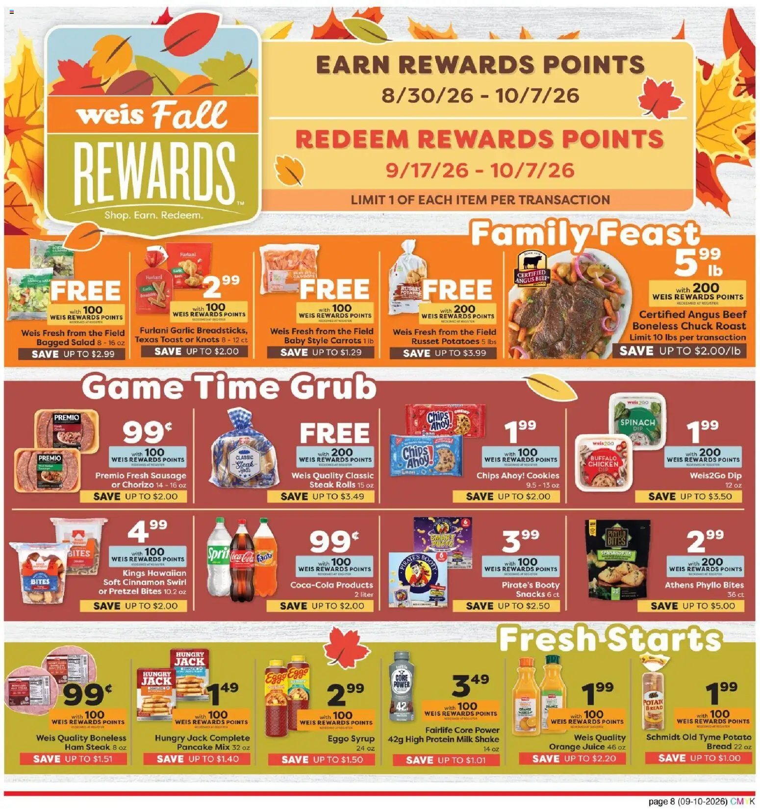 Weis Monthly Ad