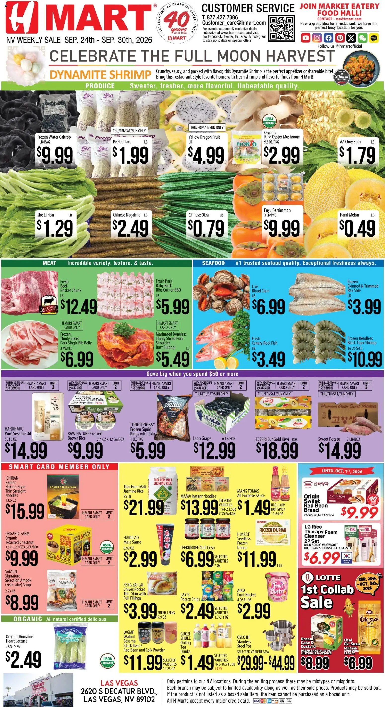 Hmart Weekly Ad - ENGLISH - NV