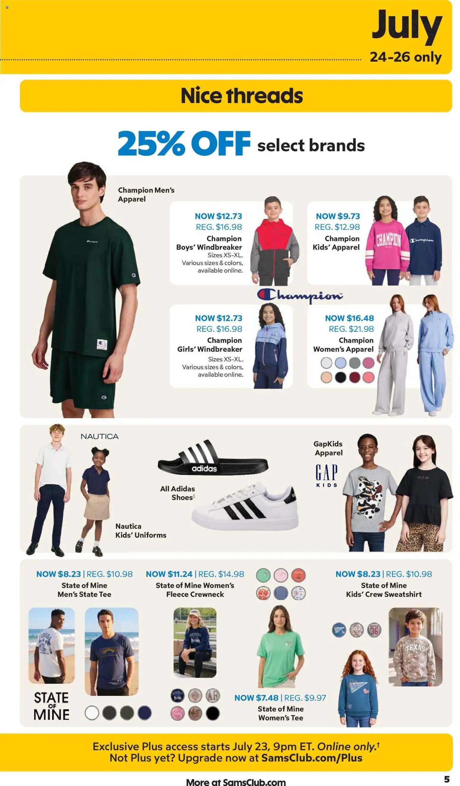 Sam's Club Instant Savings Book July 2026