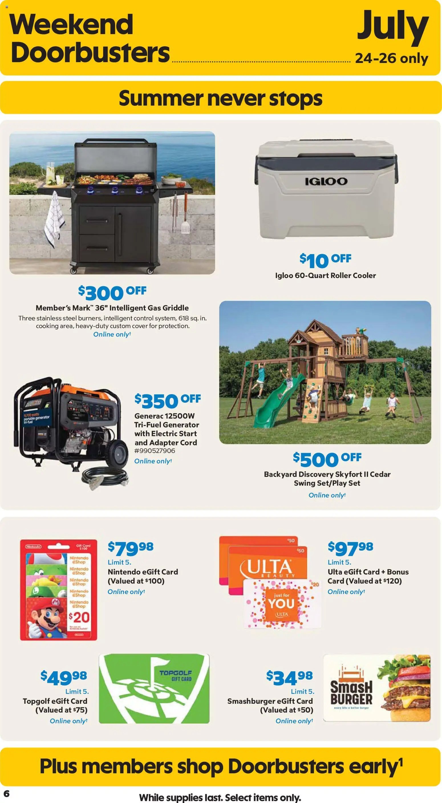 Sam's Club Instant Savings Book July 2026