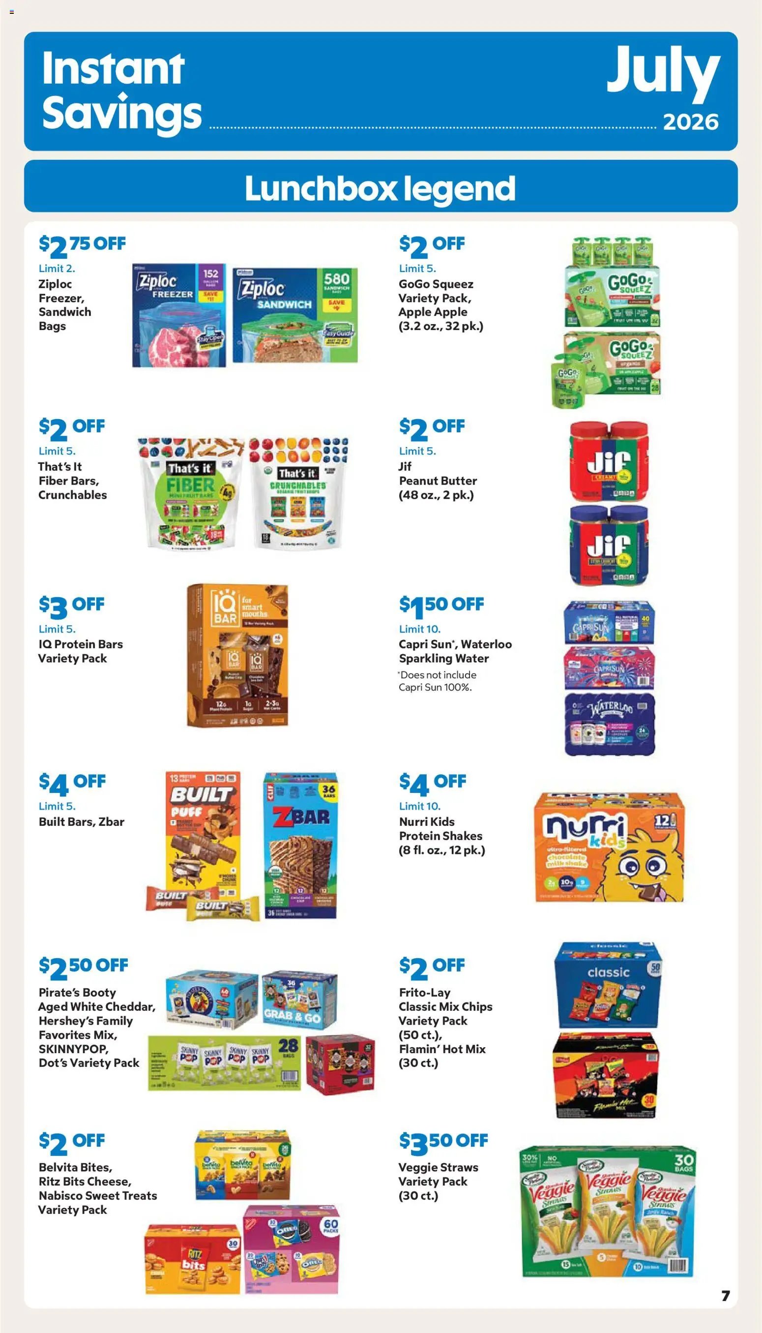 Sam's Club Instant Savings Book July 2026