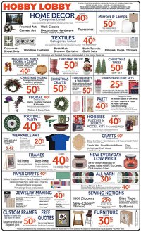 Hobby Lobby Weekly Ad