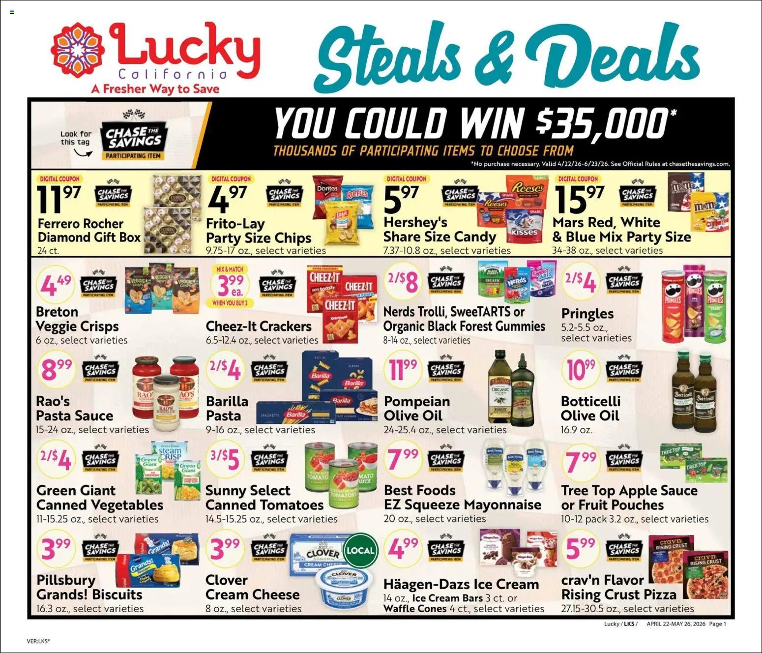 Lucky Supermarkets Big Book of Savings