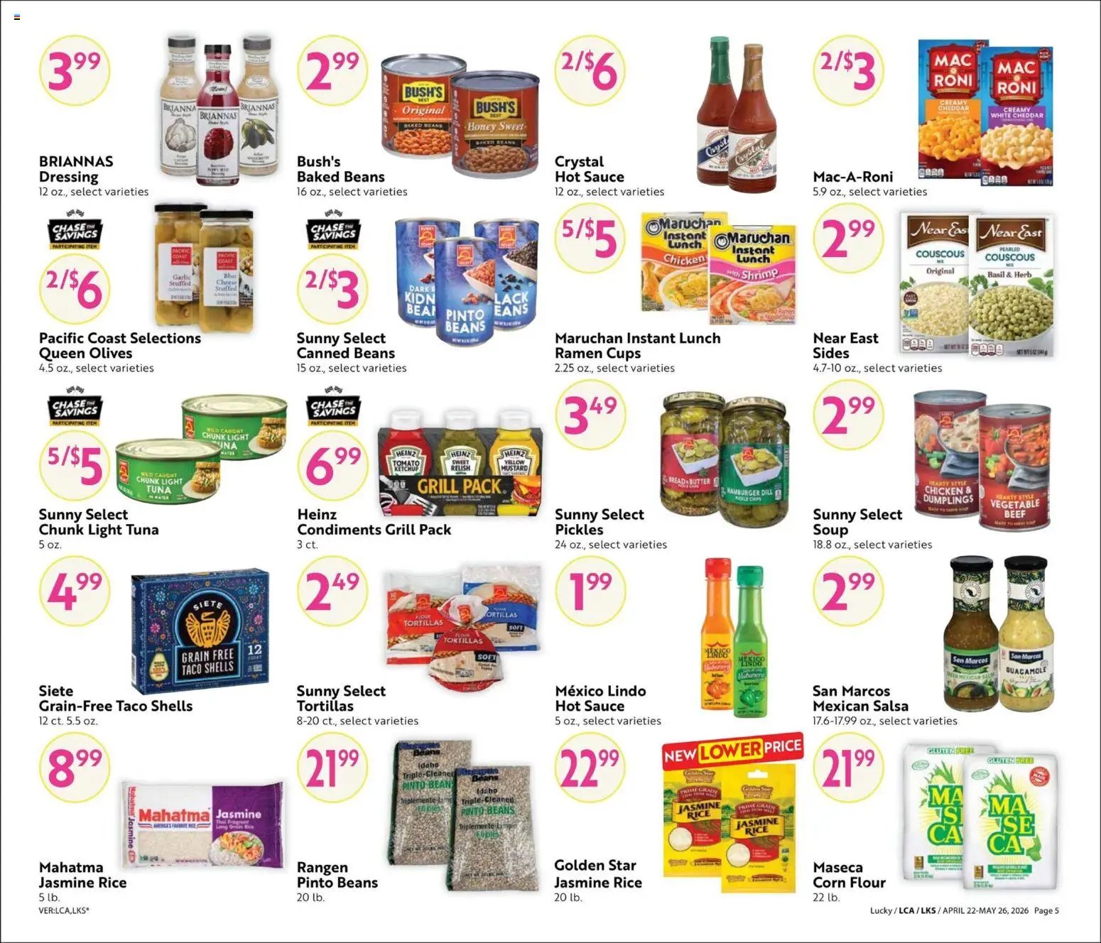 Lucky Supermarkets Big Book of Savings