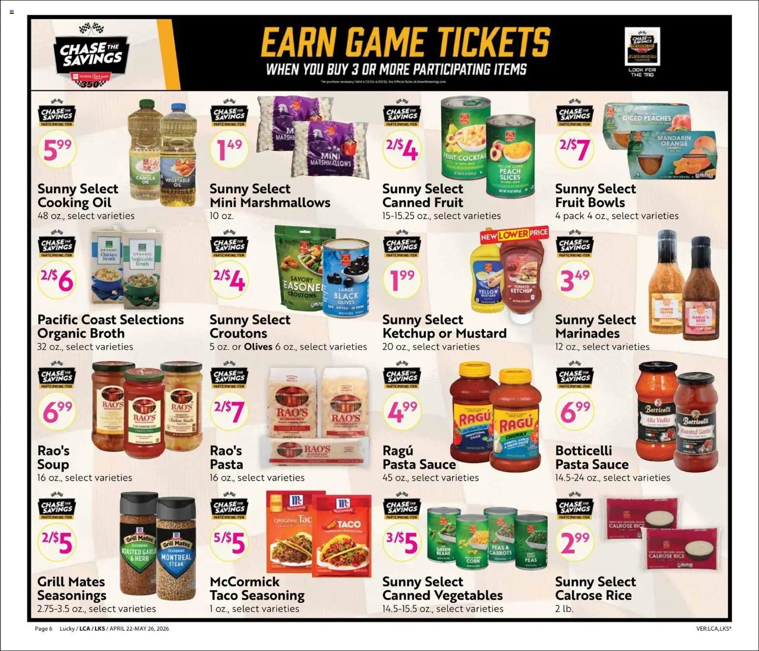 Lucky Supermarkets Big Book of Savings