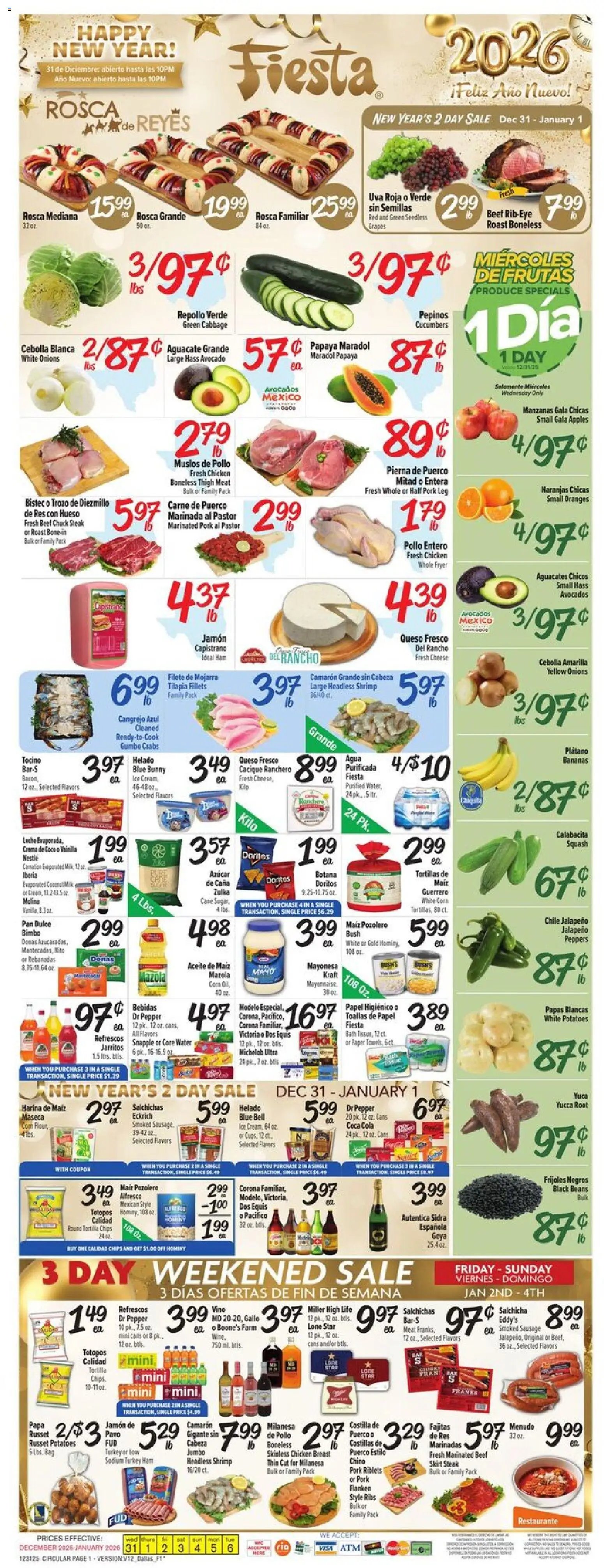 Fiesta Mart Weekly Ad
