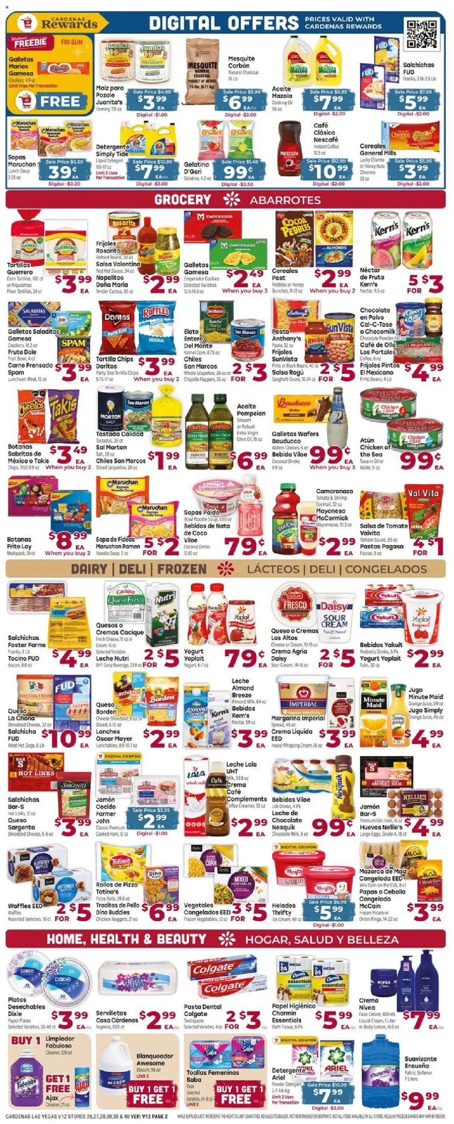 Cardenas Weekly Ad - NV