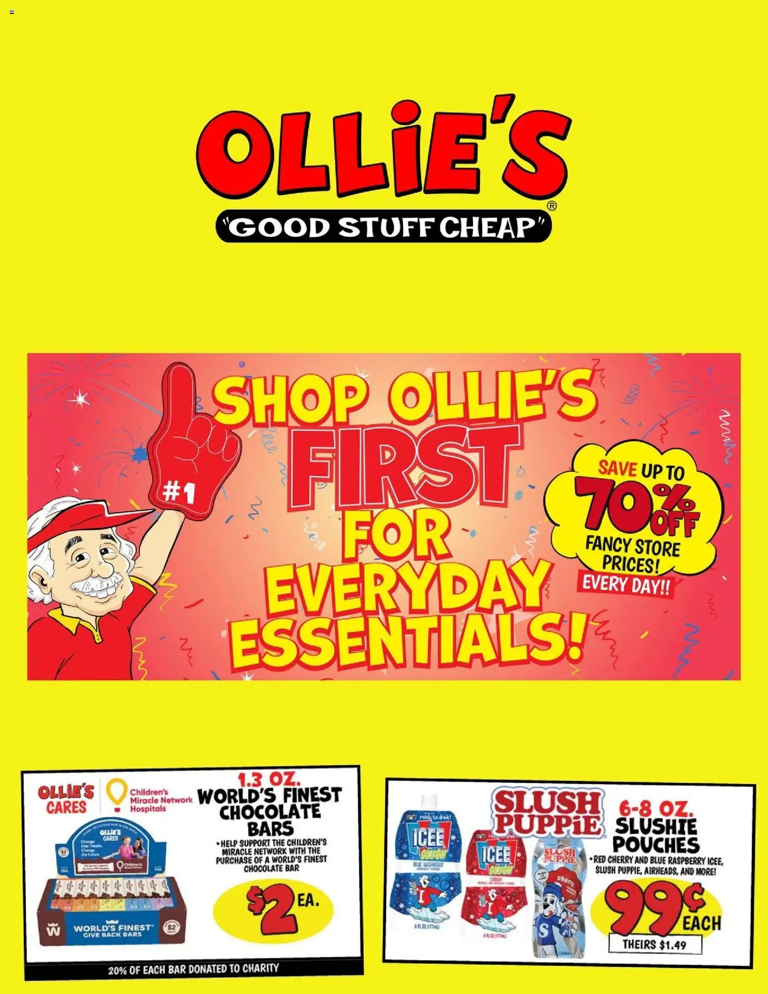 Ollie's Ad